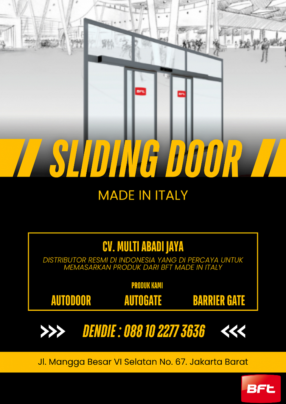 BFT SLIDING DOORS